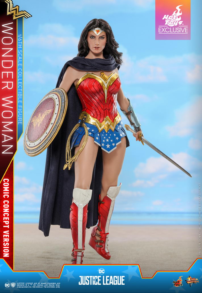 Hot Toys Justice League 1 6th Scale Wonder Woman Comic